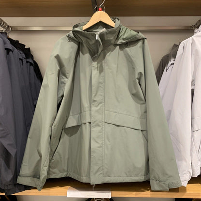 Damen Outdoor-Jacke Verstellbare Kapuze Atmungsaktiv Norvielle