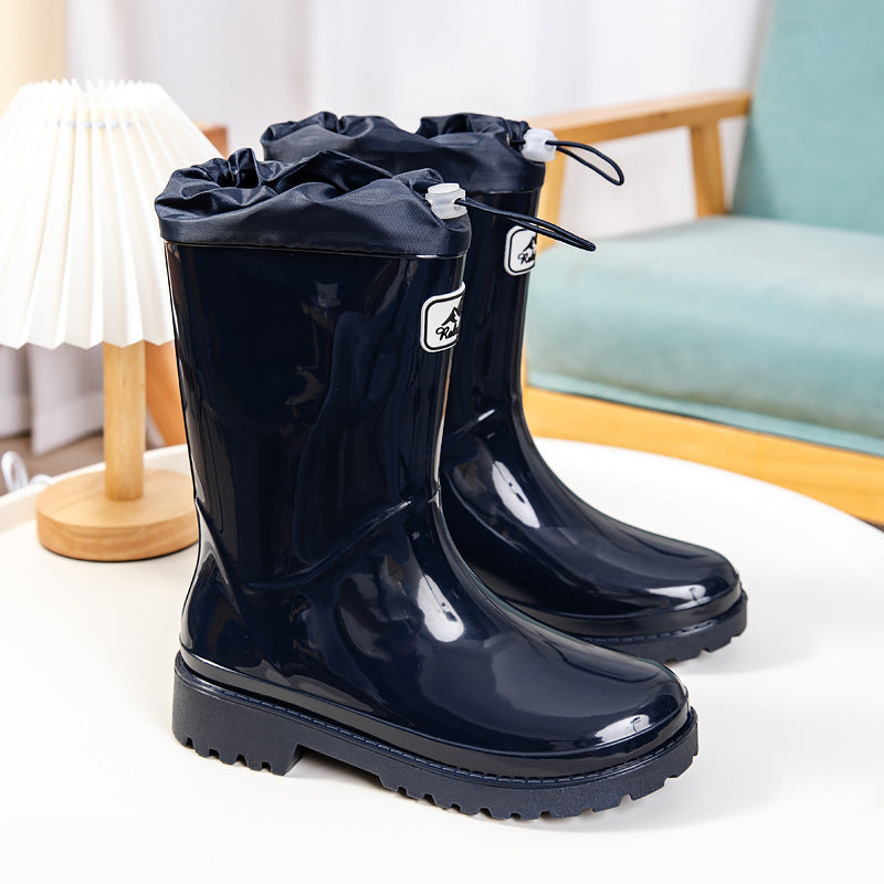 Damen Gummistiefel Verstellbares Schnürsystem Norvielle