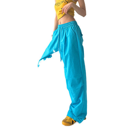Damen Sporthose Elastischer Bund Kordelzug