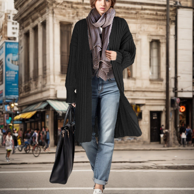 Damen Strickmantel Norvielle