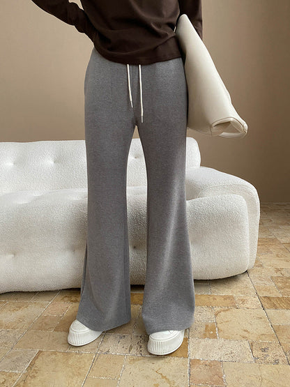 Damen Palazzohose Baumwollmix Bequem Norvielle