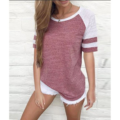 Damen Sport-T-Shirt Atmungsaktives Material Lässig