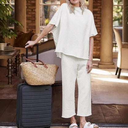 Damen Lounge-Anzug Locker Passform Modern Norvielle