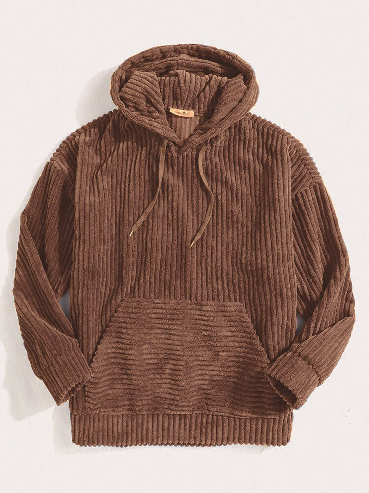 Damen Kapuzenpullover Rippdesign Norvielle