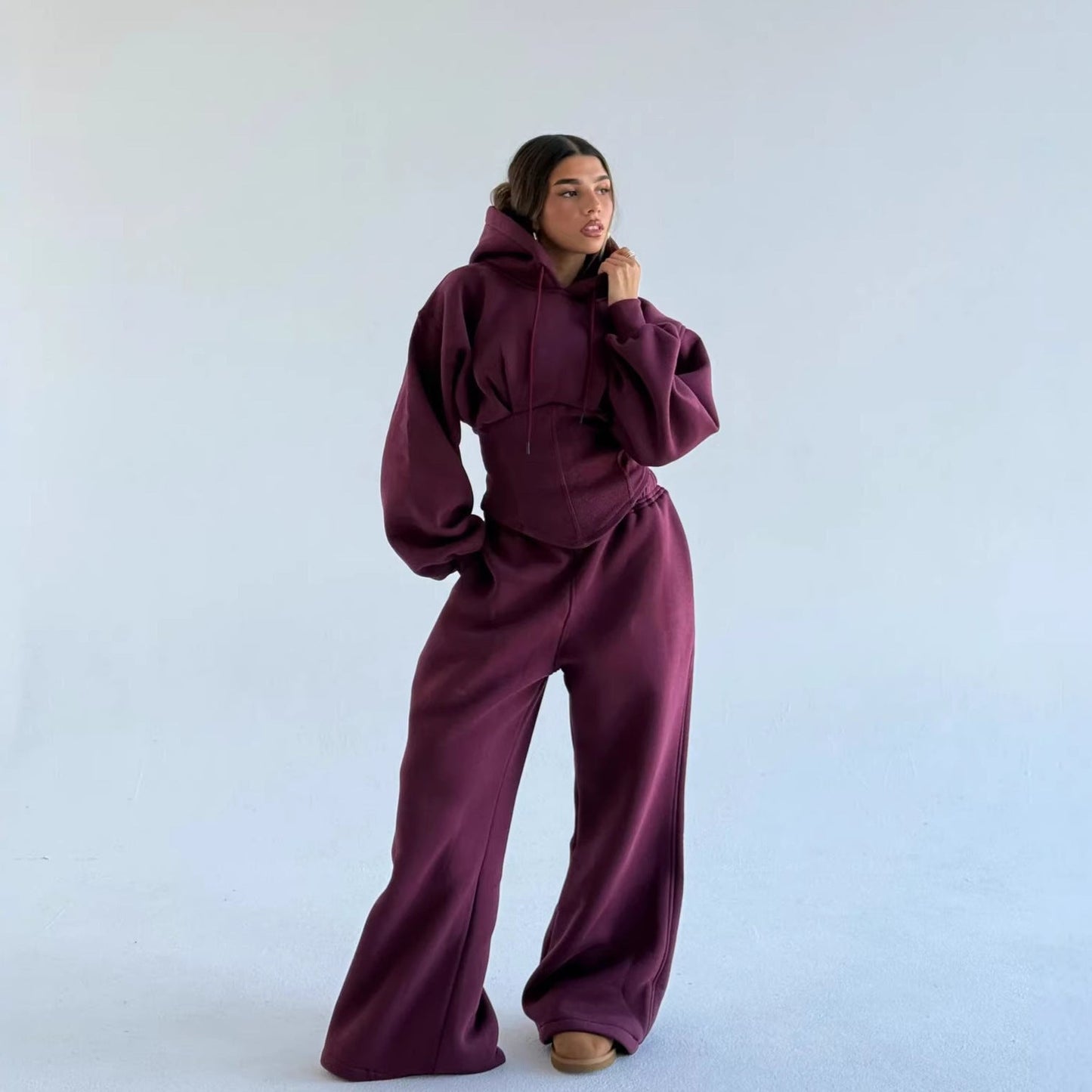 Damen Oversized Hoodie Norvielle Weich