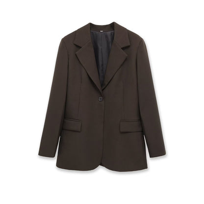 Damen Blazer aus Norvielle mit Taschen und schickem Schnitt