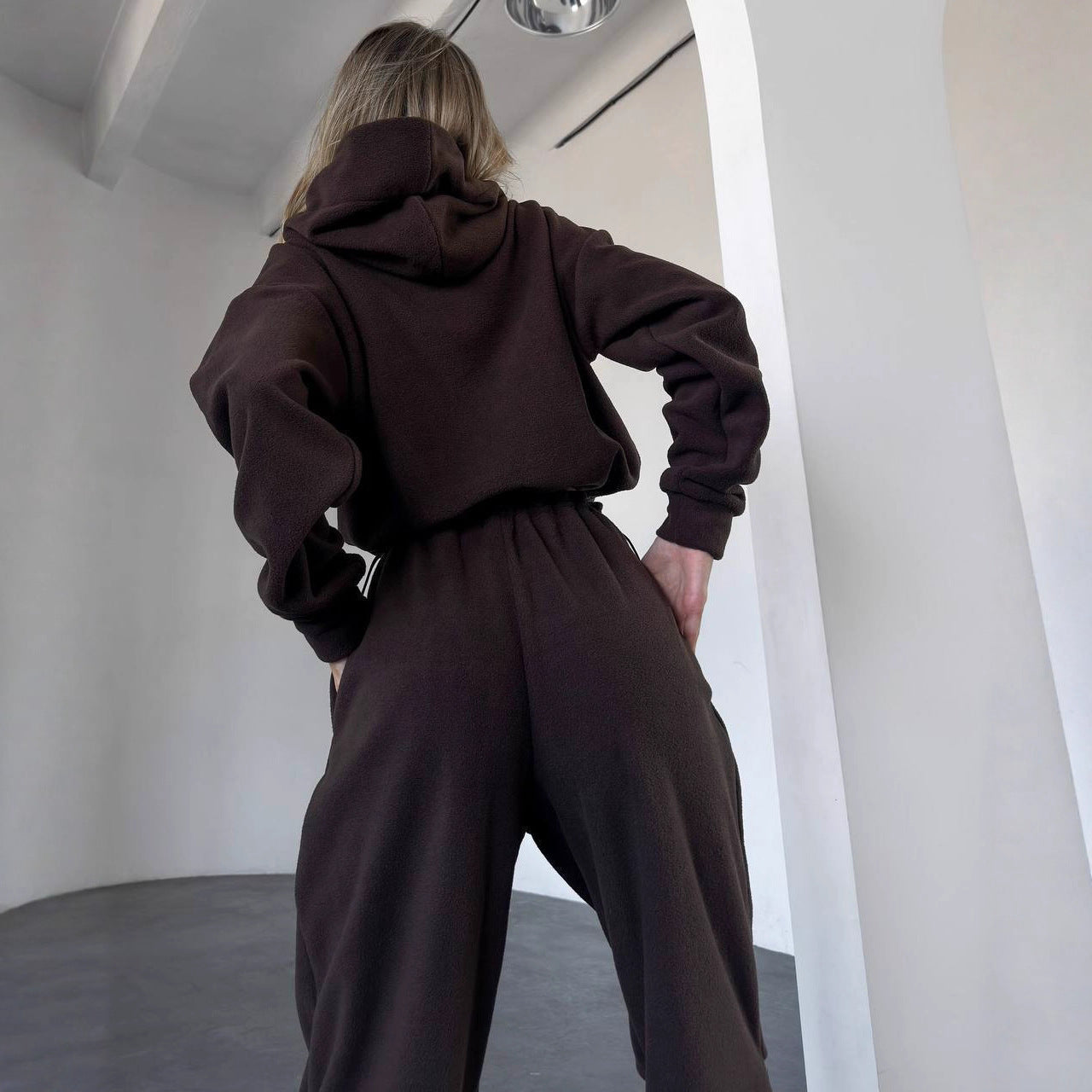 Damen kuscheliger Sweatsuit Norvielle