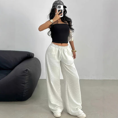 Damen Sporthose Weite Baumwolle