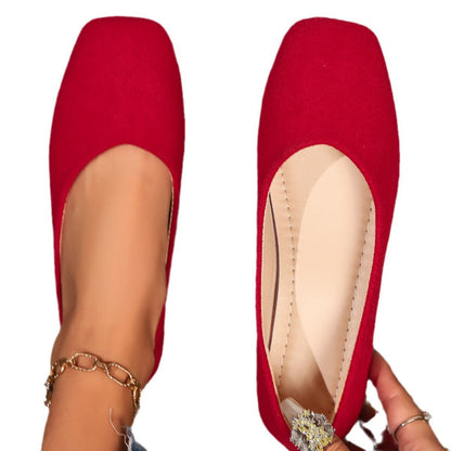 Damen Ballerinas Anatomische Fußbettung Elegantes Design