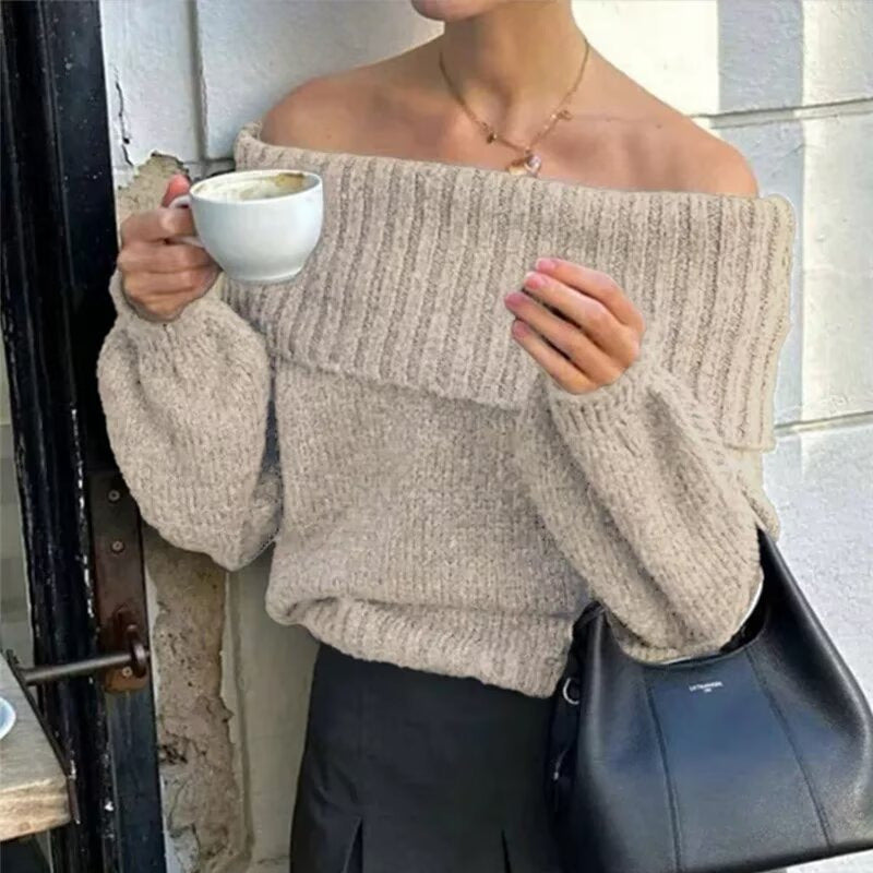 Damen Oversized Pullover Norvielle Gemütlich