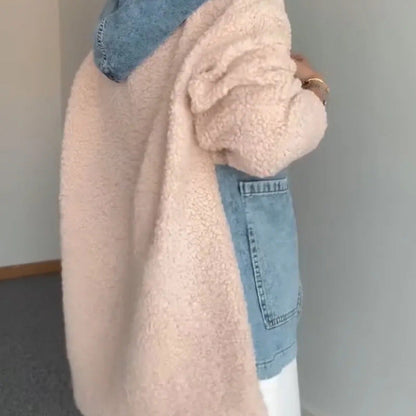 Damen Übergangsjacke Kuscheliges Fleece