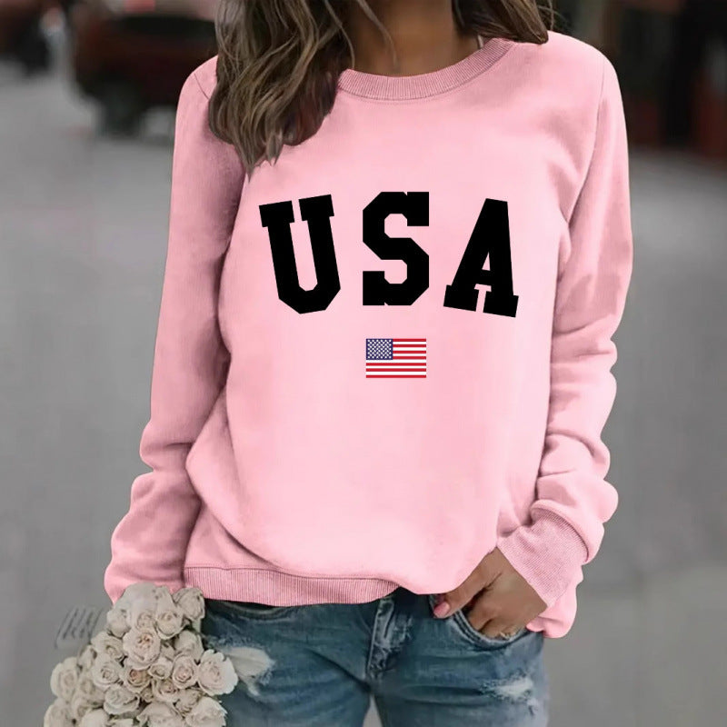 Damen Sweatshirt Modernes Statement Gemütlich Norvielle