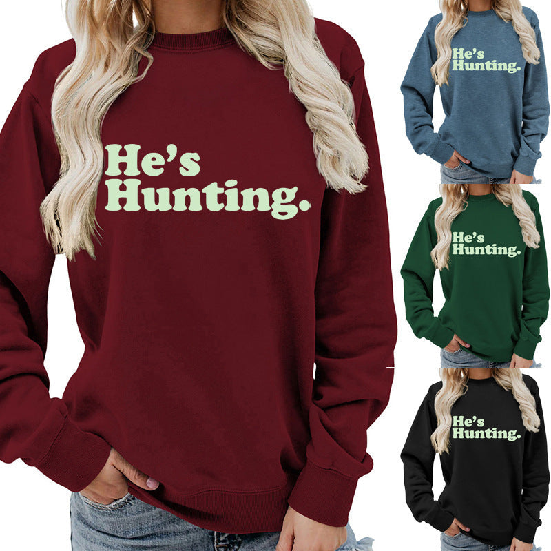 Damen Sweatshirt Lässiger Schnitt Moderner Schriftzug Norvielle - Norvielle