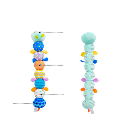 Plüsch-Rassel-Caterpillar Musikspielzeug