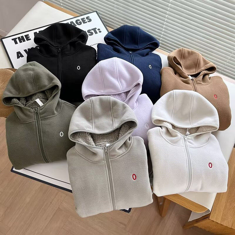 Damen Fleecejacke Warm Kuscheliges Innenfutter Norvielle