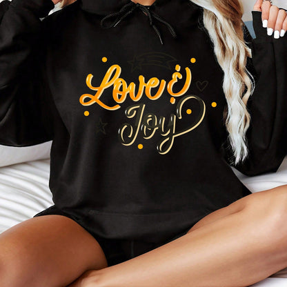 Damen Kapuzenpullover Love Joy Design Norvielle