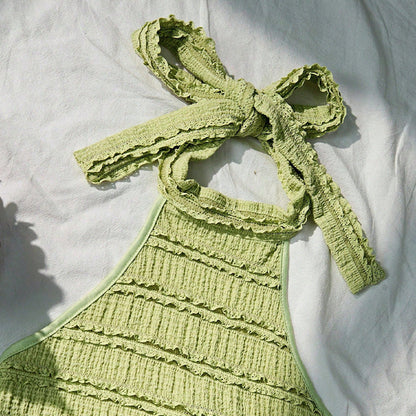 Damen Two-Piece Set Strukturiertes Material Luftig Norvielle