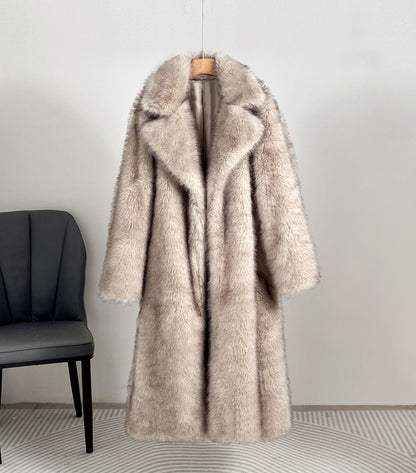 Damen Wintermantel Lockerer Schnitt Wintertauglich
