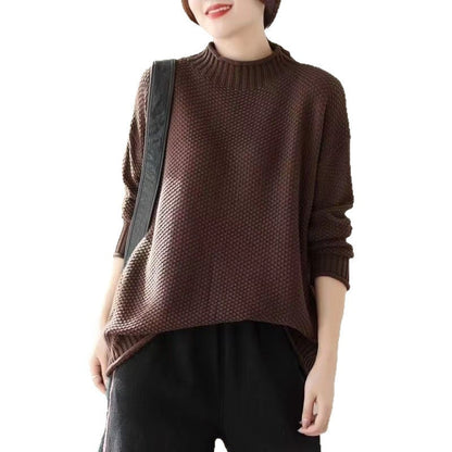 Damen Grobstrick Pullover