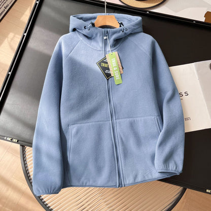 Damen Fleecejacke Hochkragen Mit Seitentaschen Norvielle