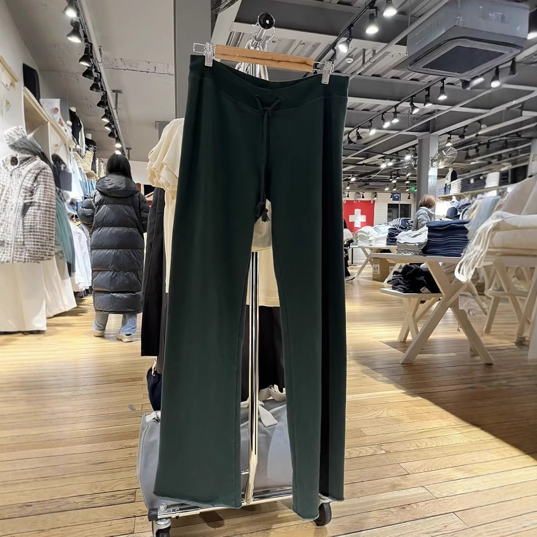 Damen Loungehose Verstellbarer Bund Bequem