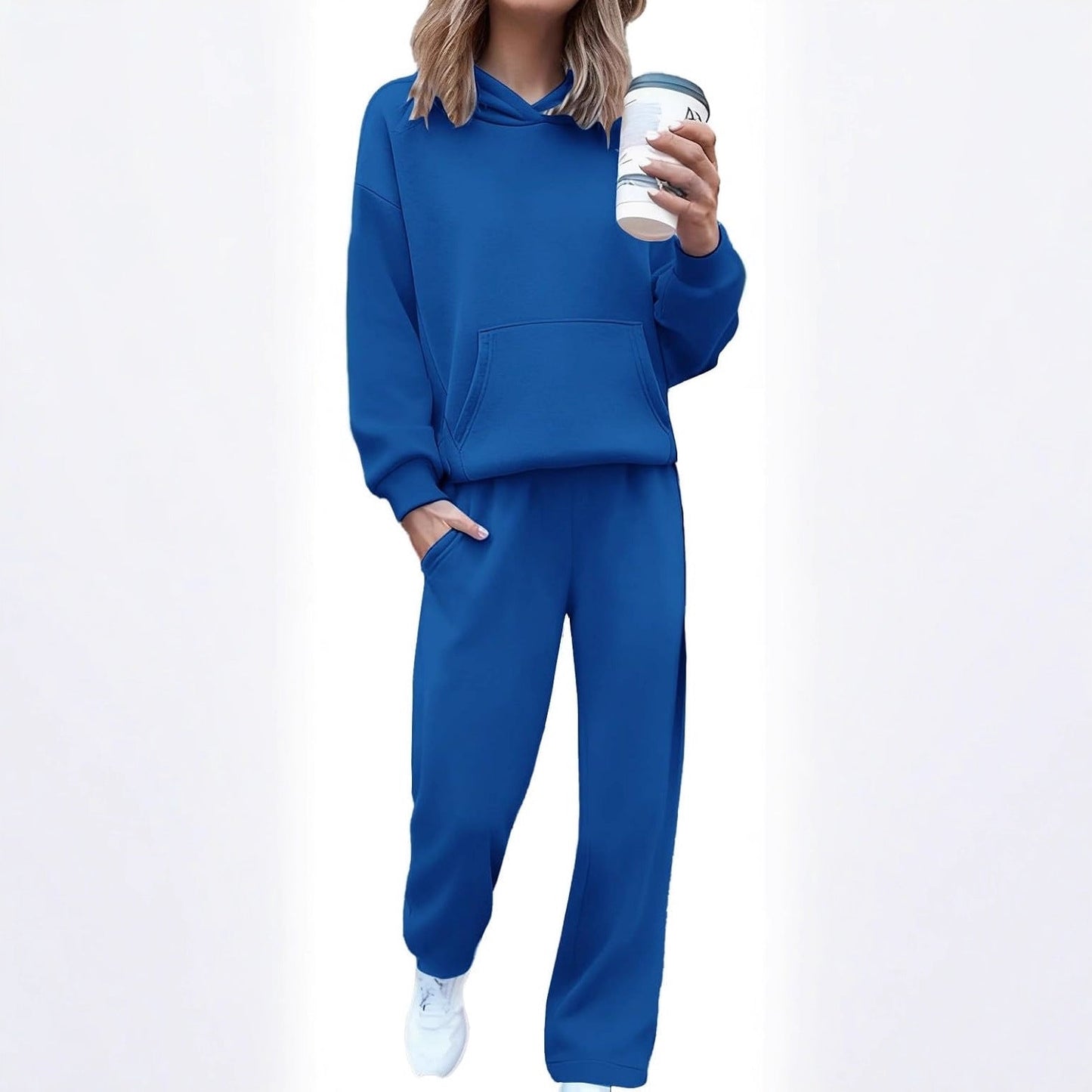 Damen Freizeit-Set Weites Design Bequem Norvielle