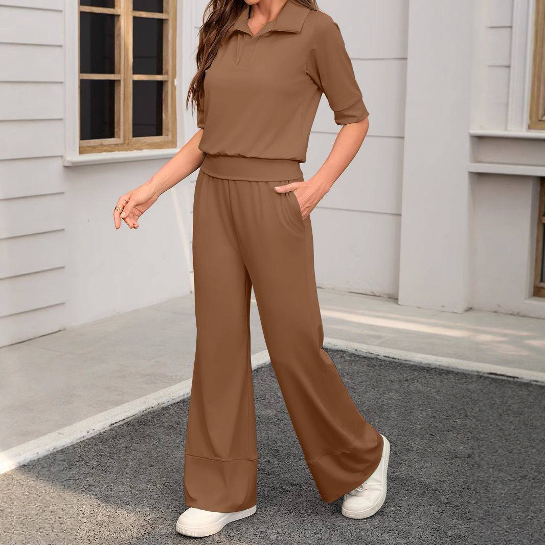 Damen Freizeit-Set Weit Schnitt Modisch Norvielle - Norvielle