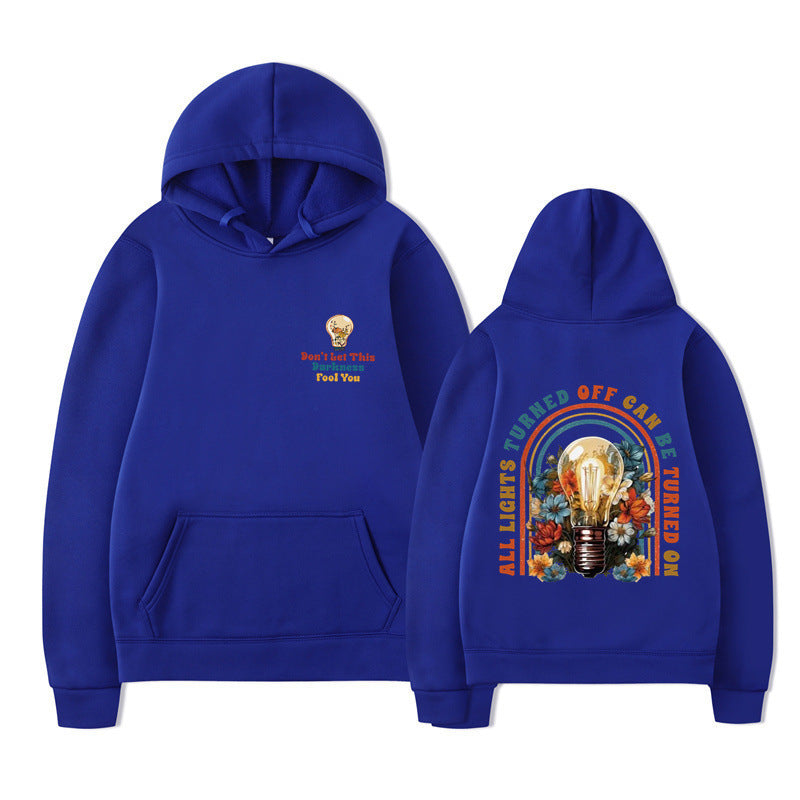 Damen Kapuzenpullover Bunt Entspannter Sitz