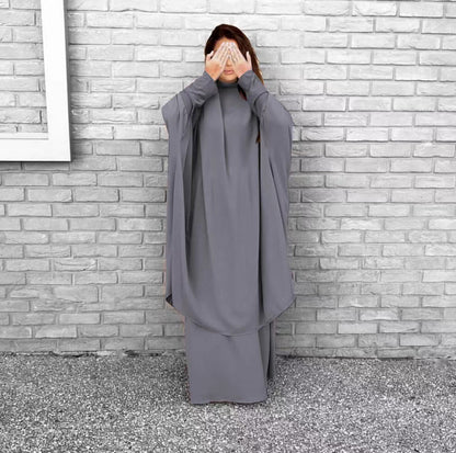 Damen Langarmkaftan Elegant Weit Norvielle
