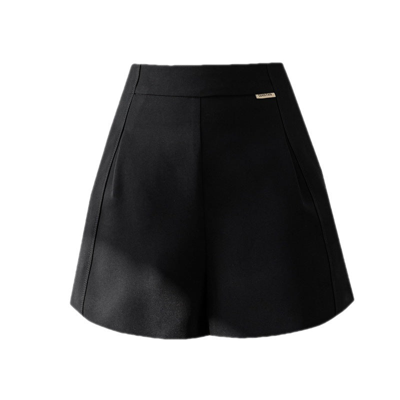 Damen Shortsrock Sommerlich Faltenrock Norvielle