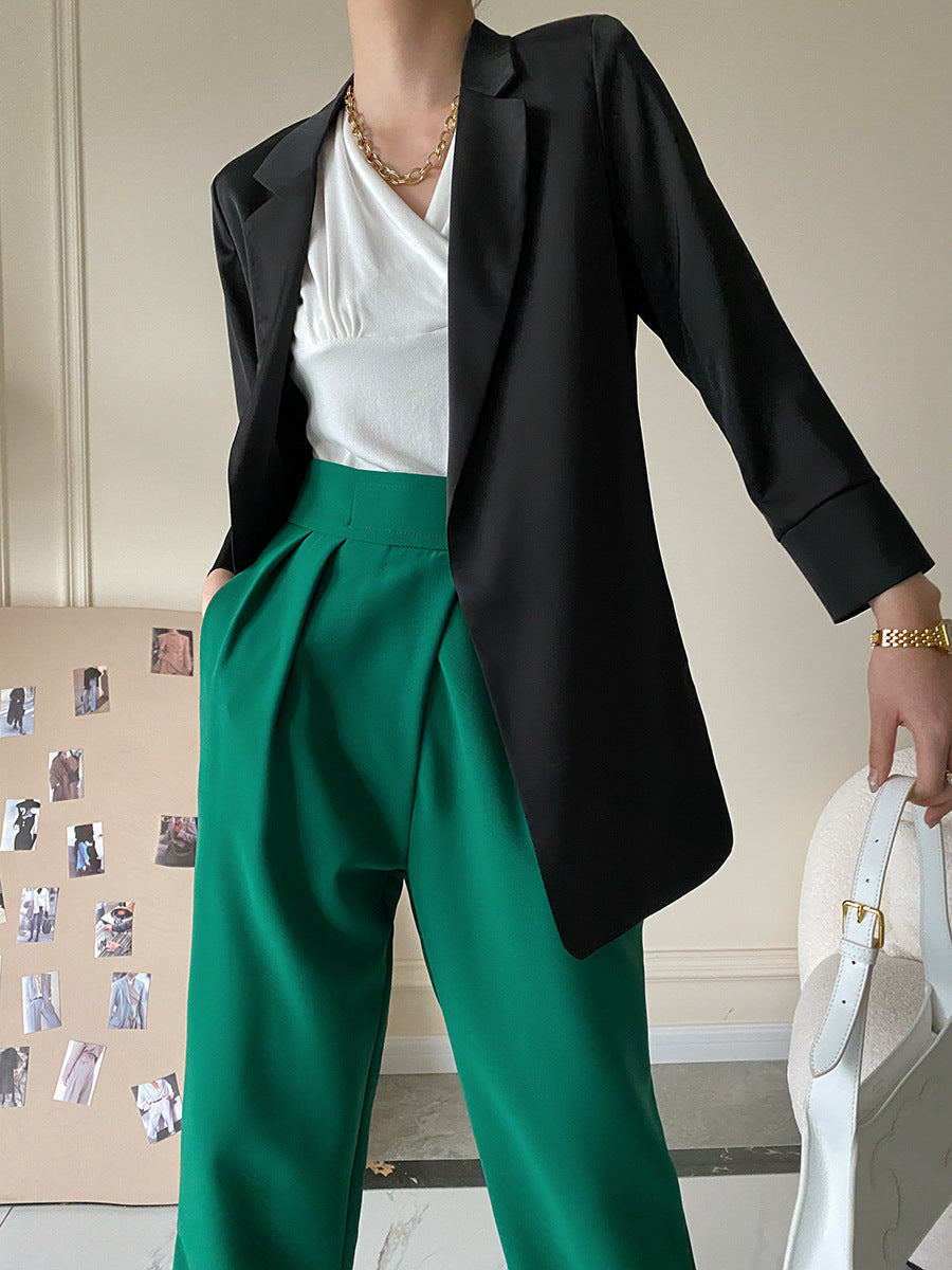 Damen Blazer Moderner Schnitt Norvielle