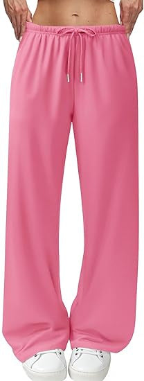 Damen Freizeithose Atmungsaktiv mit Kordelzug Beige