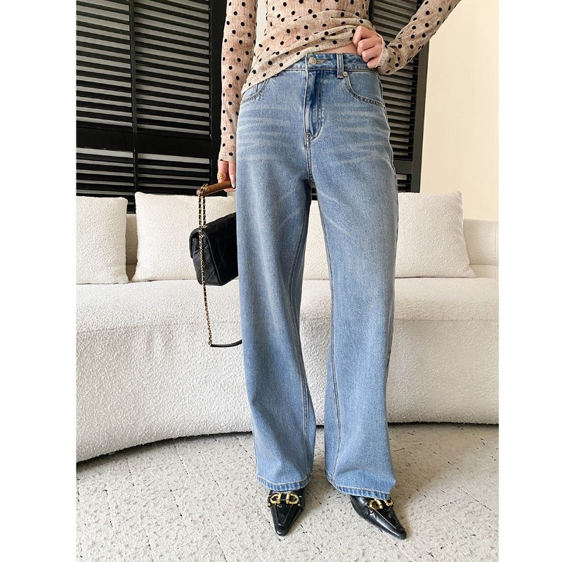 Damen Vintage Jeans Weite Fit