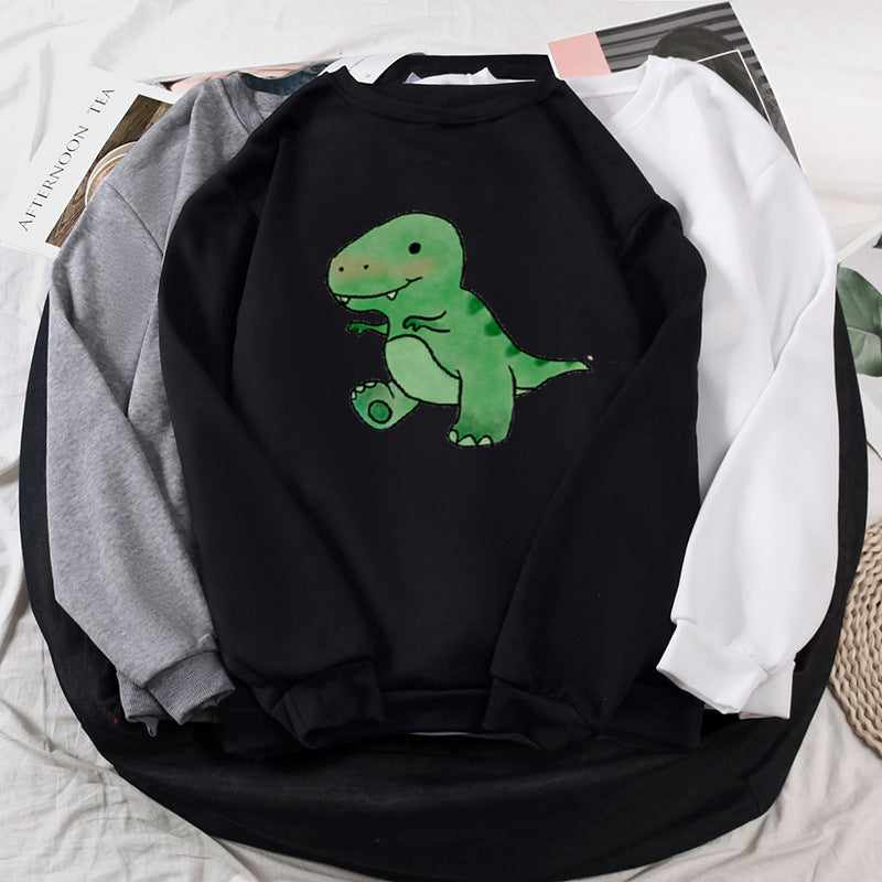 Damen Sweatshirt Dinosaurier-Design Norvielle