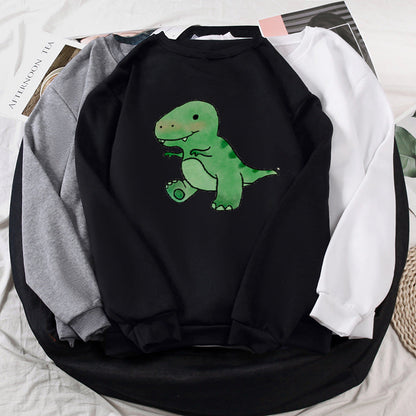 Damen Sweatshirt Dinosaurier-Design Norvielle