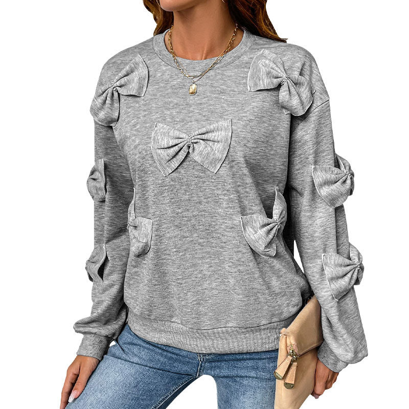 Damen Sweatshirt Lässiger Schnitt Norvielle