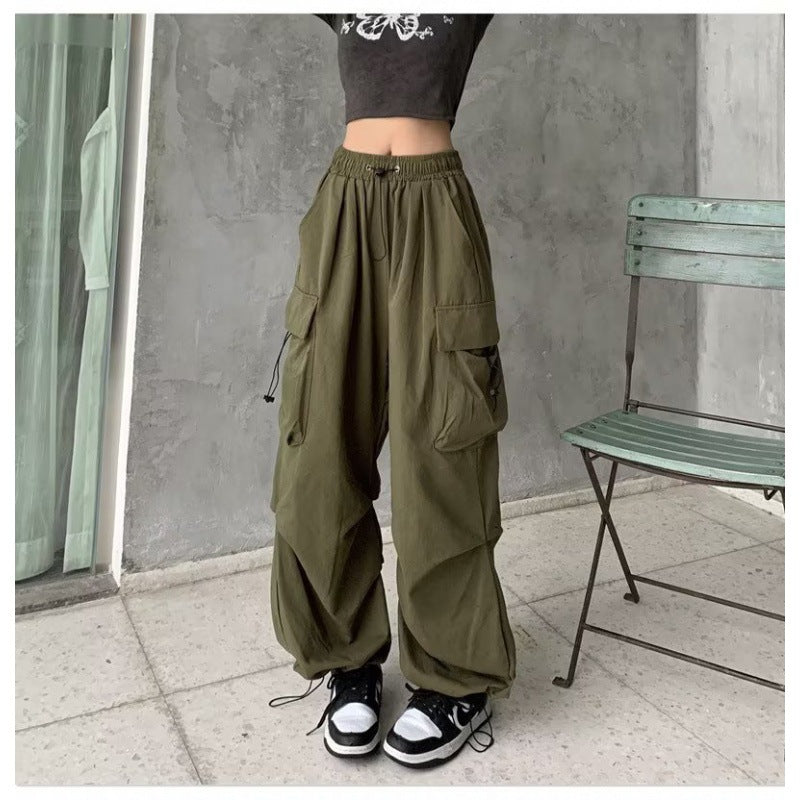 Damen Cargo-Hose Versatiler Schnitt Praktische Taschen Beige