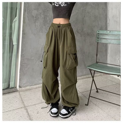 Damen Cargo-Hose Versatiler Schnitt Praktische Taschen Beige