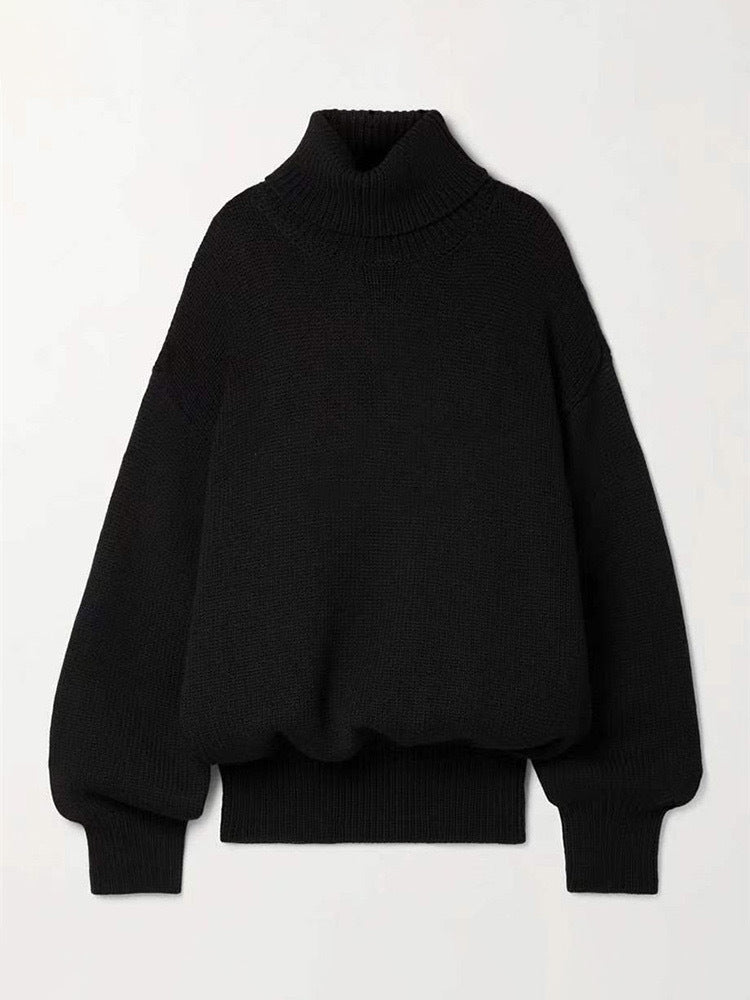 Damen Rollkragenpullover Modisch Norvielle