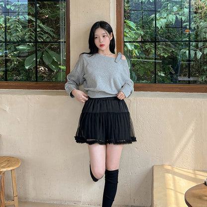 Damen Sweatpullover Lässig Modischer Schnitt Norvielle
