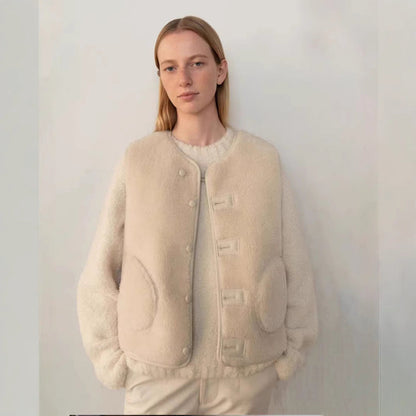 Damen Wendemantel Kunstfell Norvielle