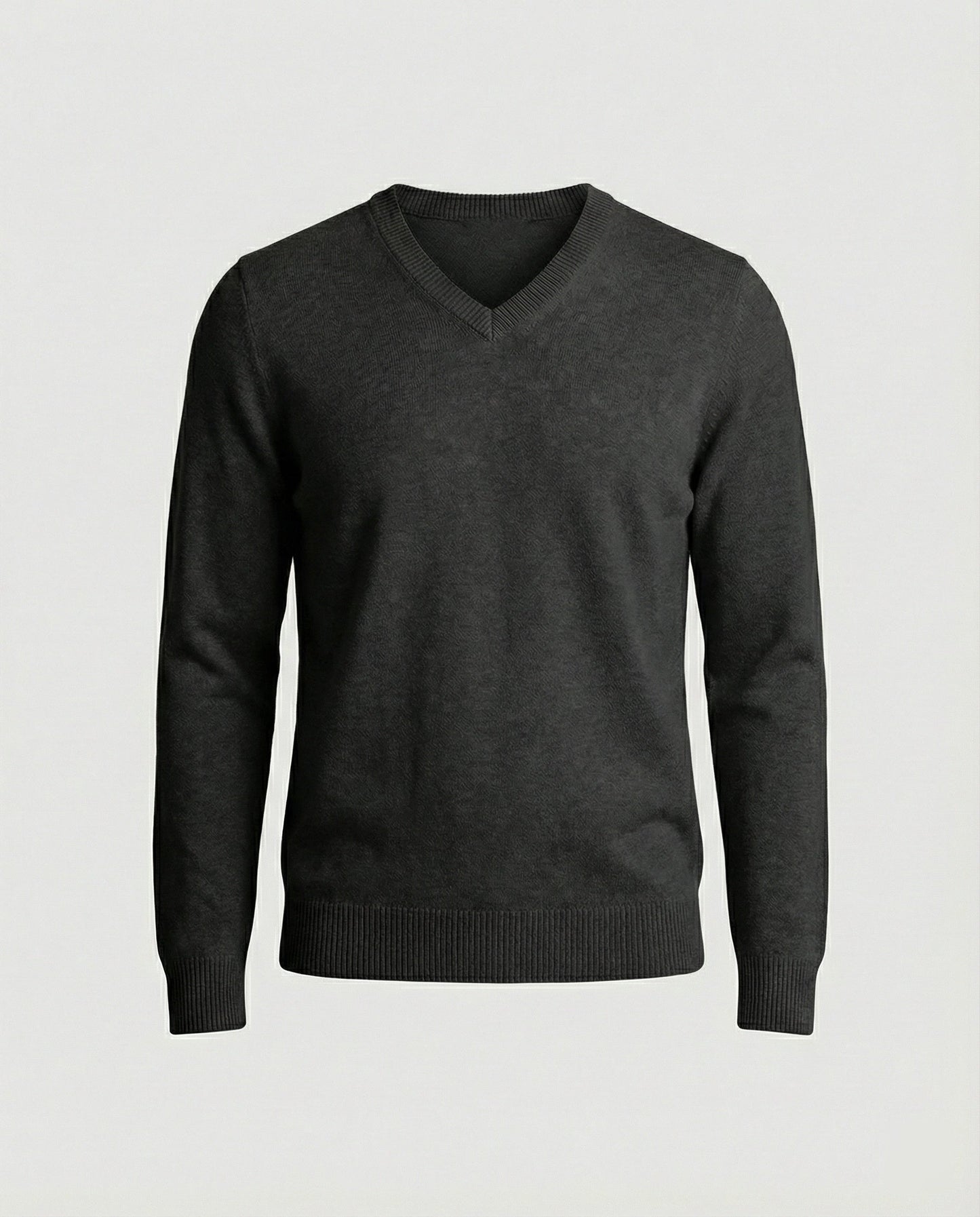 Damen V-Ausschnitt Pullover Baumwoll