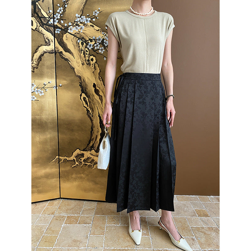 Damen Wickelkleid Elegantes Design Durchsichtige Details
