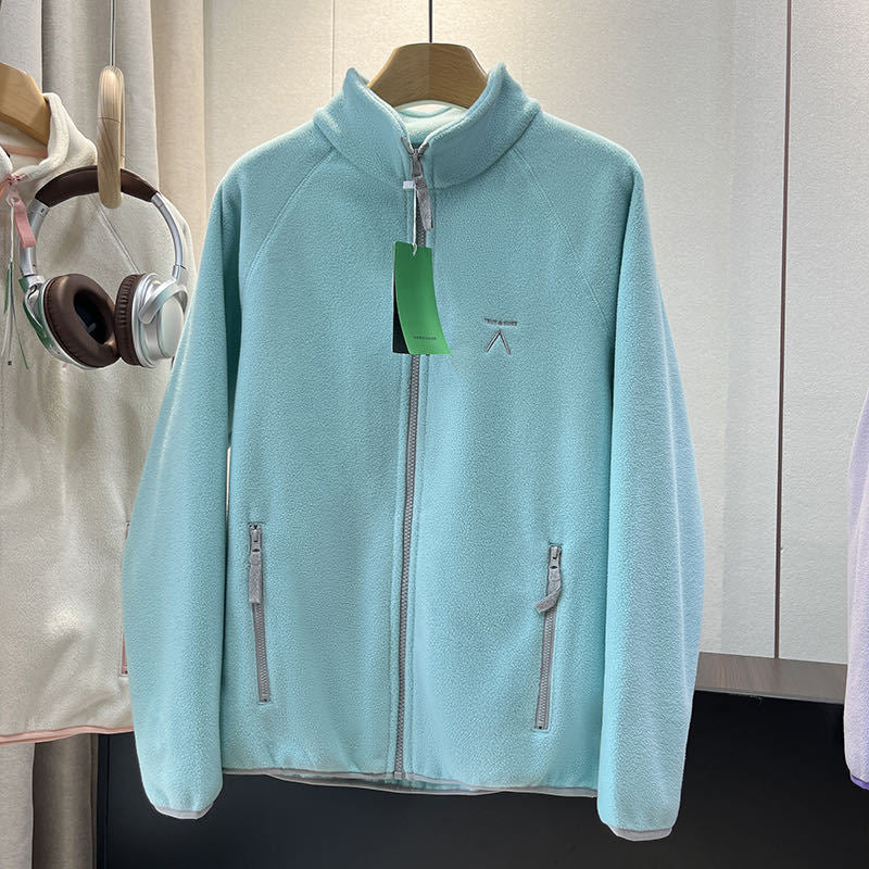 Damen Fleecejacke Weich Reißverschluss Norvielle