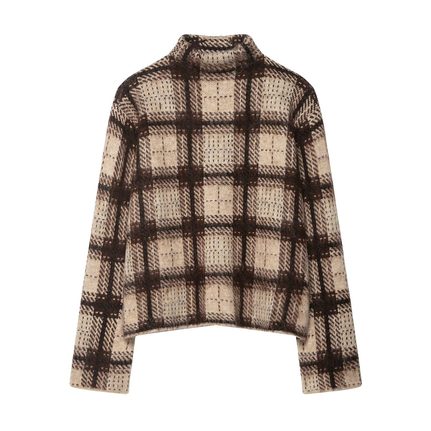 Damen Rollkragenpullover Norvielle