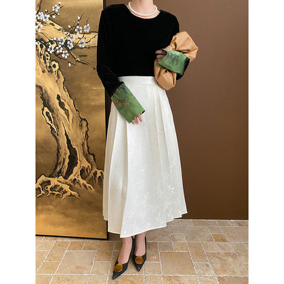 Damen Palazzo-Hose mit Bindebändern Elegantes Design