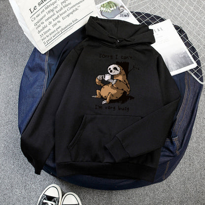 Damen Kapuzensweater Tiermotiv Weich Norvielle