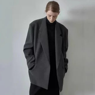 Damen Oversize Blazer Klassischer Stil