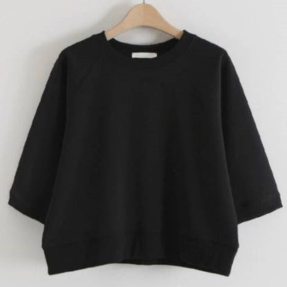 Damen Sweatshirt 3/4-Ärmel Leicht Norvielle