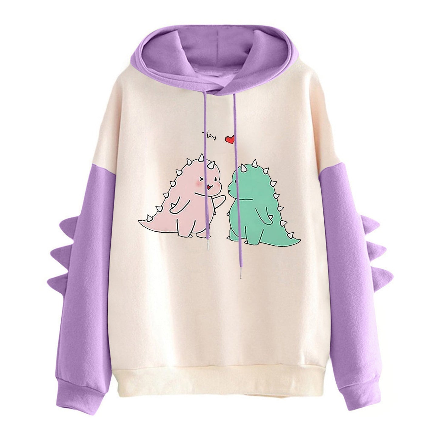 Damen Kapuzenpullover Dinosaurier-Design Norvielle